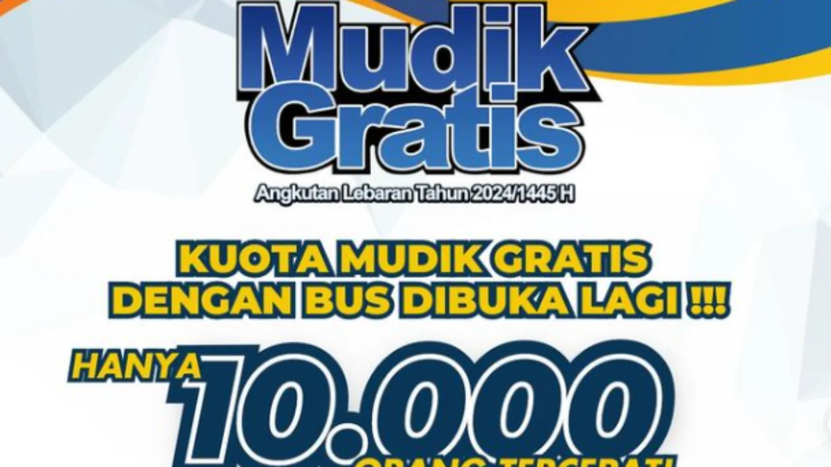Cara Daftar Mudik Gratis Bus Kemenhub 2024 Dibuka Hari Ini, Kuota Tambahan 10 Ribu! Mudik gratis kemenhub 2024 ada 10 ribu kuota tambahan/ Instagram @ditjen_hubdat