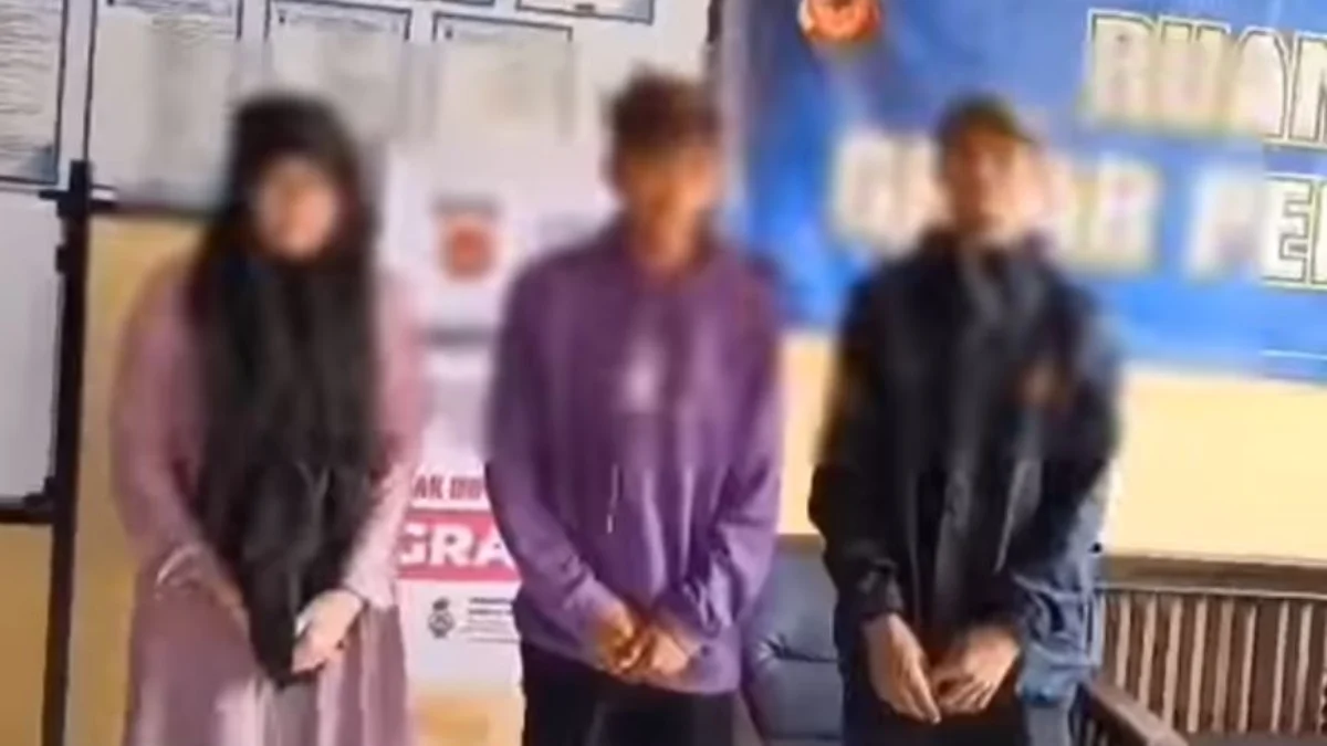 Pelaku tabrak lari ER yang menyebabkan korban meninggal dunia di Soreang berhasil diamankan polisi. Foto Tangkapan Layar