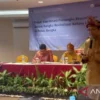 Hafidz Muksin Sekretaris Badan Pengembangan dan Pembinaan Bahasa Kemendikbudristek (Antara)