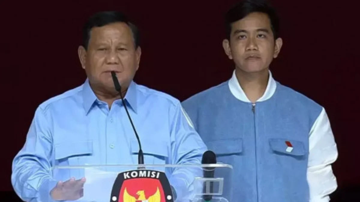 Satu Putaran, KPU Umumkan Prabowo-Gibran Menang Pilpres 2024