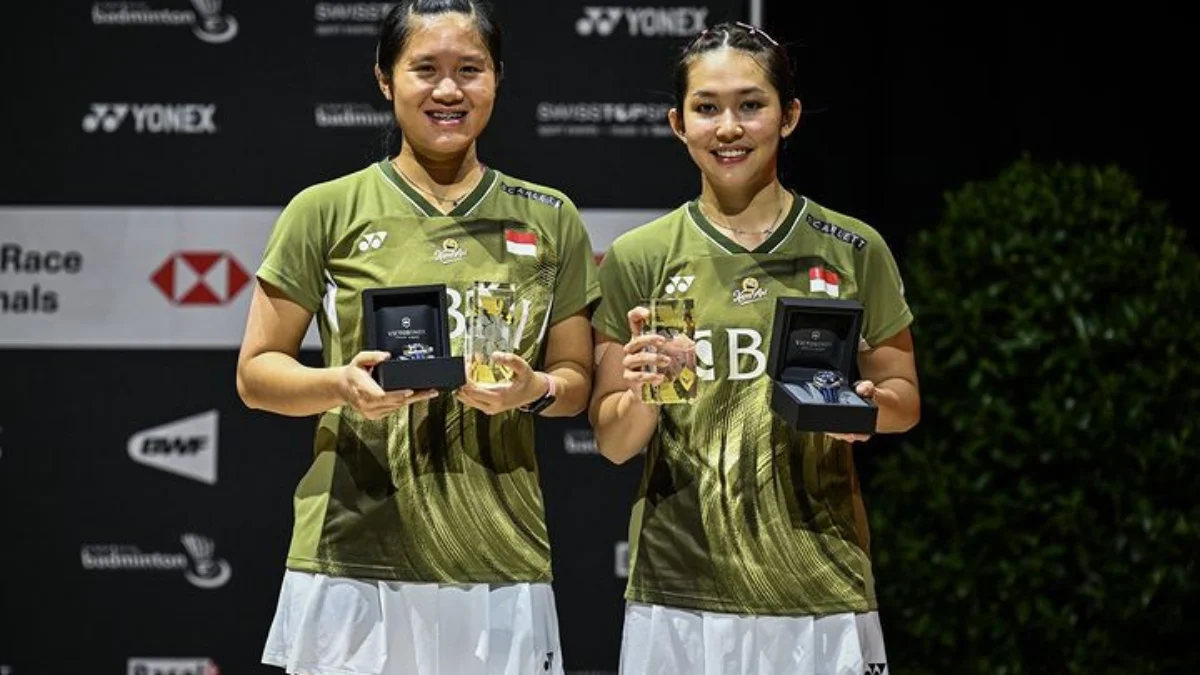 Lanny/Ribka naiki podium Swiss Open 2024 (Instagram: badminton.ina)