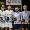 Bagas/Fikri naik podium Runner up Swiss open 2024. (Instagram: badminton.ina)