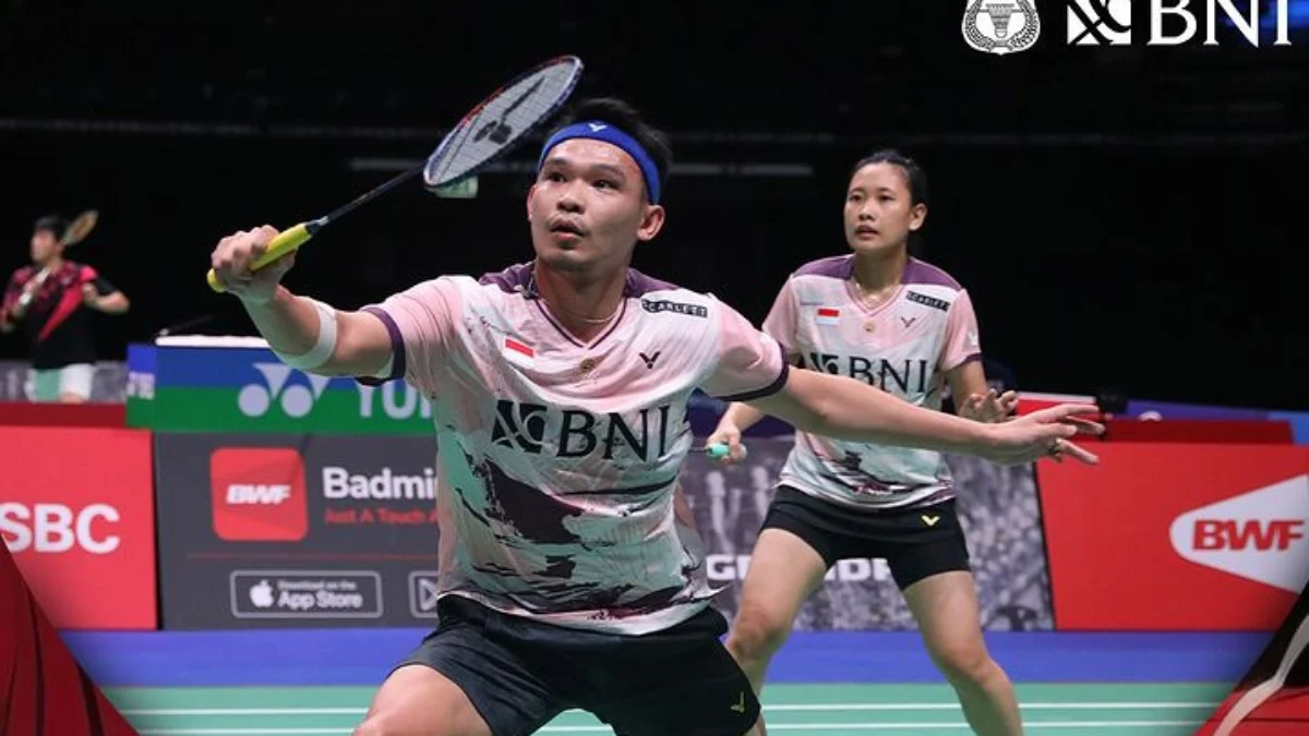 Potret Rivov/Phita saat berlaga di Spain Masters (Instagram: Badminton.ina)