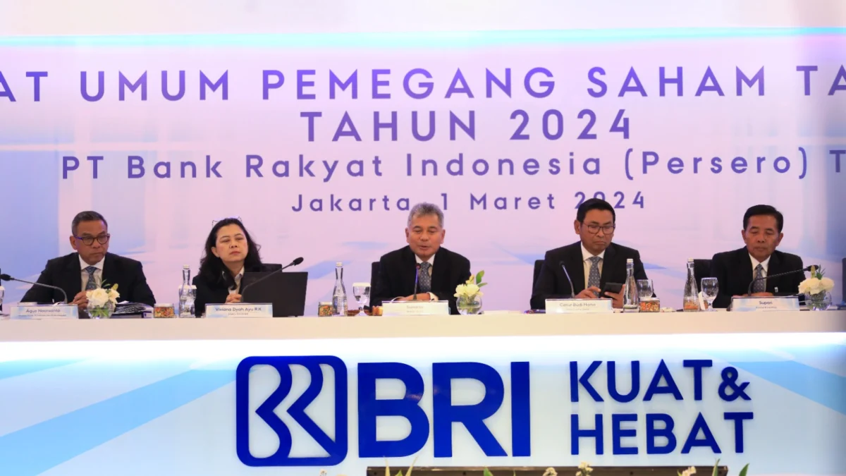RUPST 2024: BRI Bagikan Dividen Rp48,10 Triliun