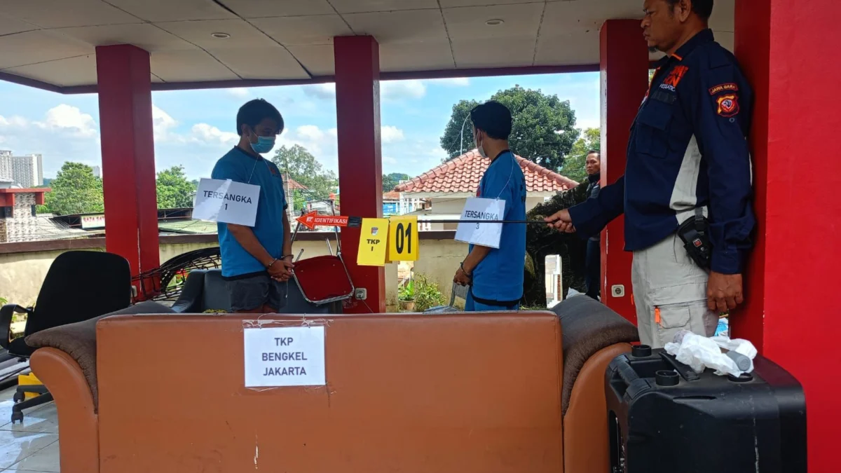 Polda Jabar Gelar Rekonstruksi Indriana Dewi, 24 Adegan Ditampilkan Polda Jabar saat melakukan rekonstruksi hilangnya nyawa Indriana Dewi Eka.