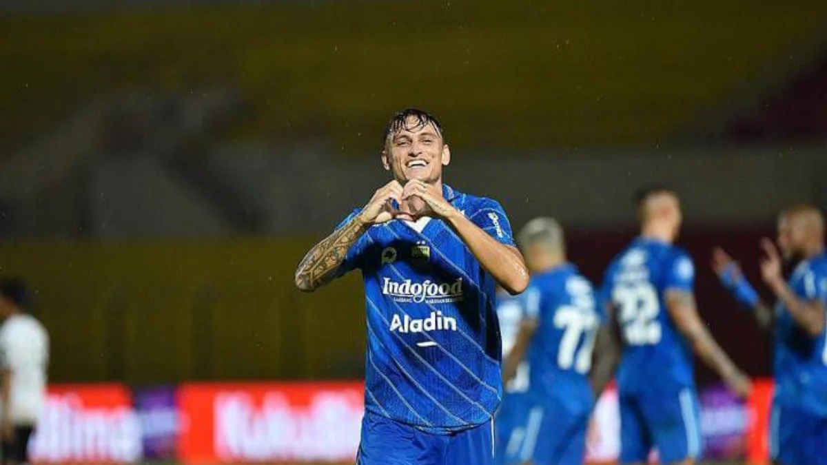 Gelandang Persib Bandung, Stefano Beltrame.