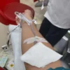 Ilustrasi: Donor darah di PMI Kota Bandung.