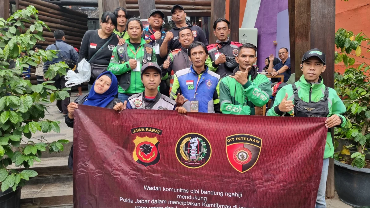 omunitas Ojek online Bandung Ngahiji Ajak Anggotanya Bantu Korban Bencana di Jabar