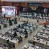 Ilustrasi: Suasana Rapat Paripurna DPRD Jabar. perihal dana hibah.