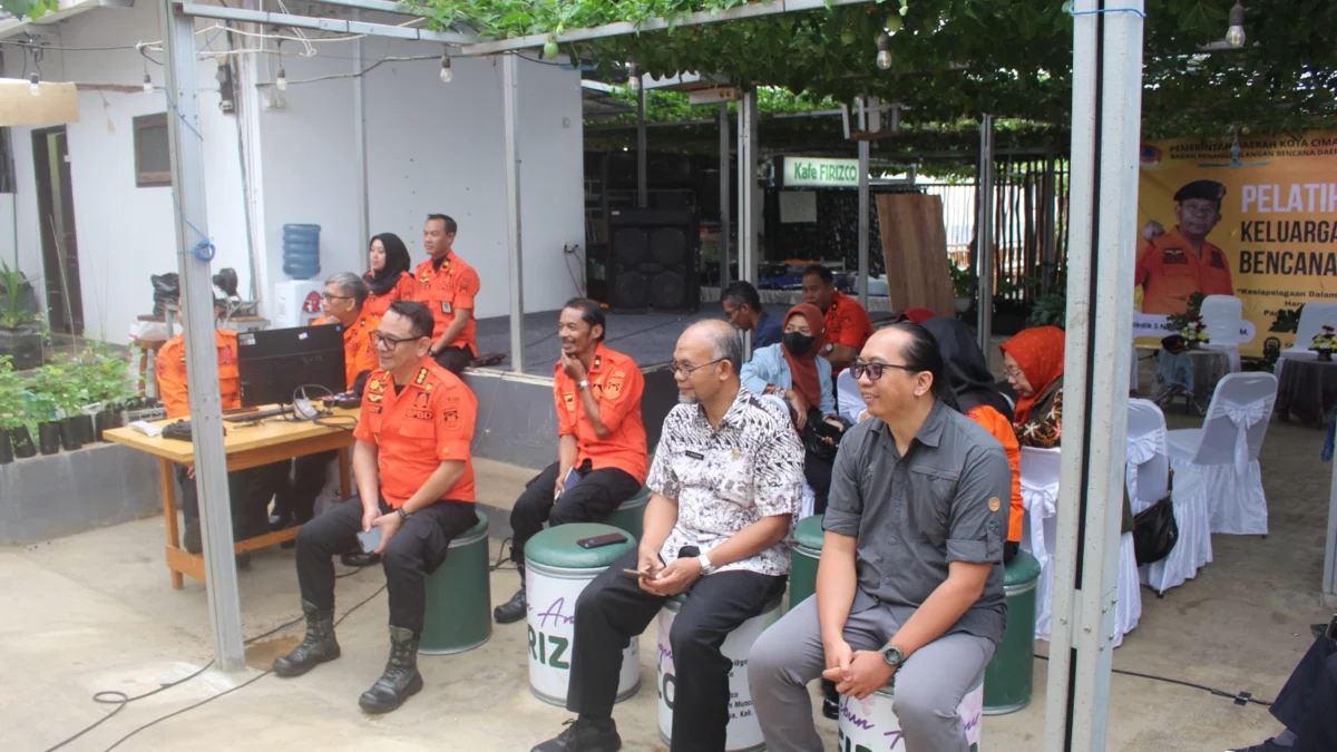 Doc. Pelatihan Keluarga Tanggap Bencana Alam yang Dihadiri oleh 200 Peserta dari Kalangan Ibu PPK RW dan Warga Kelurahan di Kota Cimahi (Doc. Arsip BPBD Kota Cimahi)