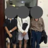 3 pelaku tawuran yang berhasil diamankan oleh Polsek Cibinong.