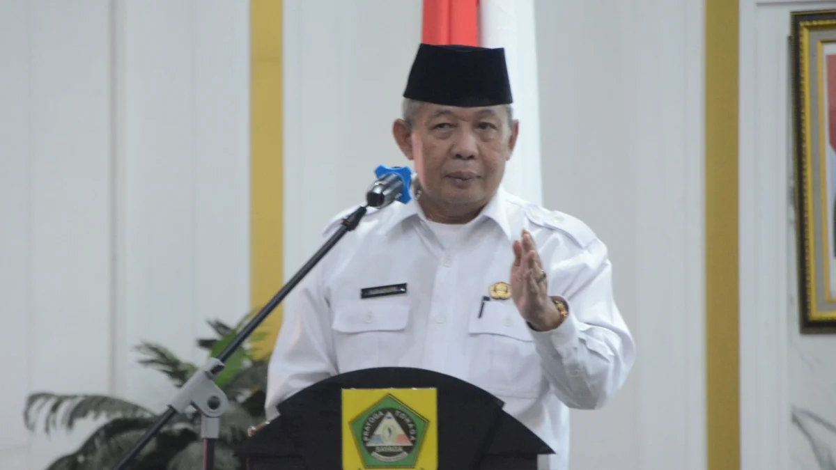Sekda Kabupaten Bogor, Burhanudin.