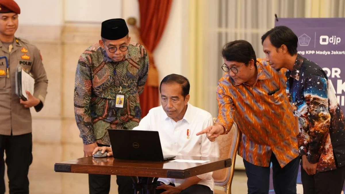 Presiden Jokowi Lapor SPT Tahunan