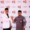 Achmad Fahmi (kiri) dan Ketua Gema Keadilan Kota Sukabumi, Rizal Adityanto (Kanan).