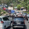 Ilustrasi: Kepadatan kendaraan di Nagreg, Kabupaten Bandung saat pelaksanaan mudik 2023 lalu.