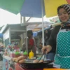RAMADAN 2024: Ilustrasi: Seorang pedangan sosis tengah menyiapkan pesanan dari pembeli di Alun-alun Ujungberung, Kota Bandung.