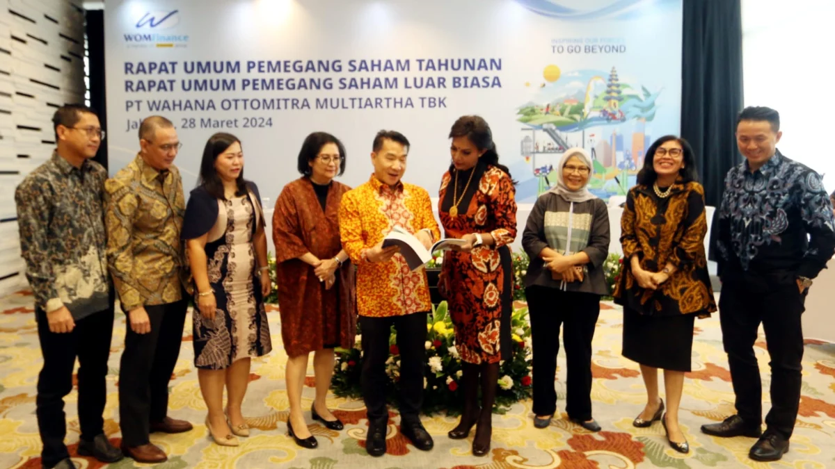 Hasil RUPST WOM Finance Luar Biasa, Penyaluran Pembiayaan Naik 27,75% Hasil RUPST WOM Finance Luar Biasa, Penyaluran Pembiayaan Naik 27,75%