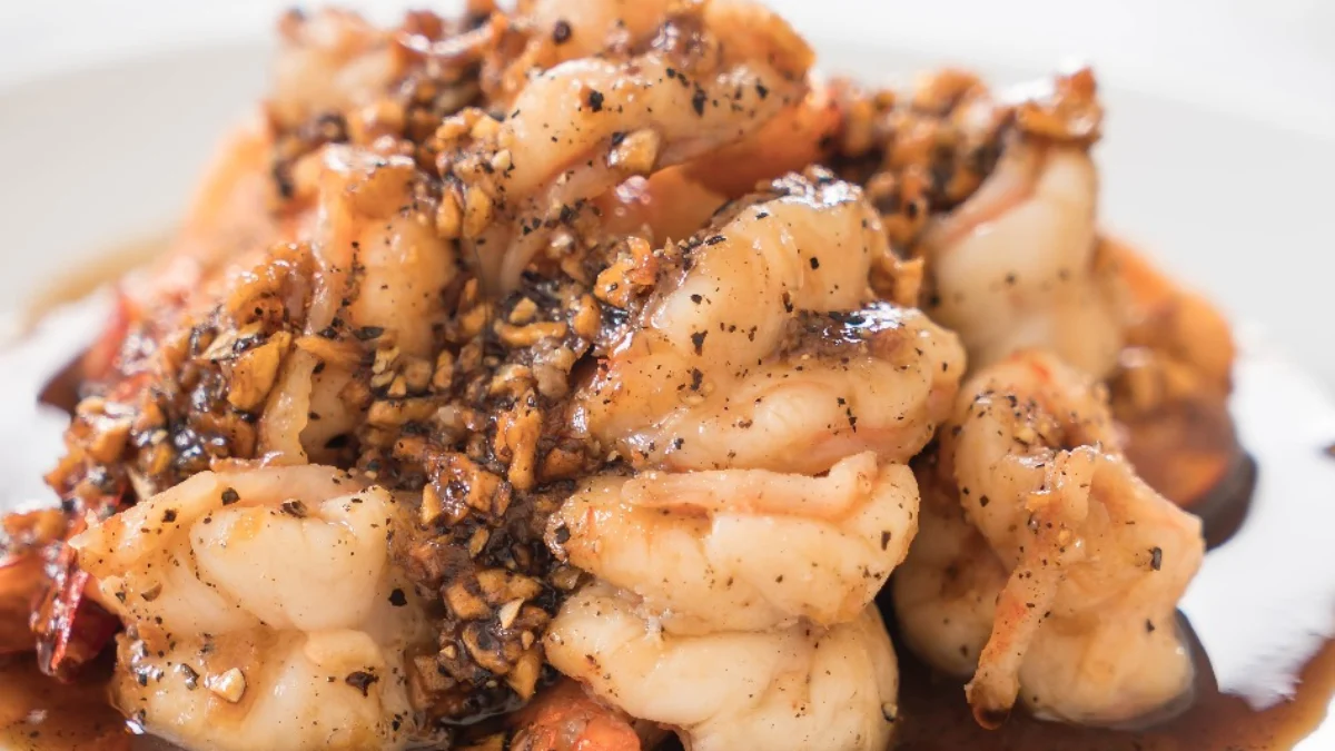 Udang Lada Hitam dengan Cita Rasa Kaya Rempah Udang Lada Hitam dengan Cita Rasa Kaya Rempah (ilustrasi: Freepik)