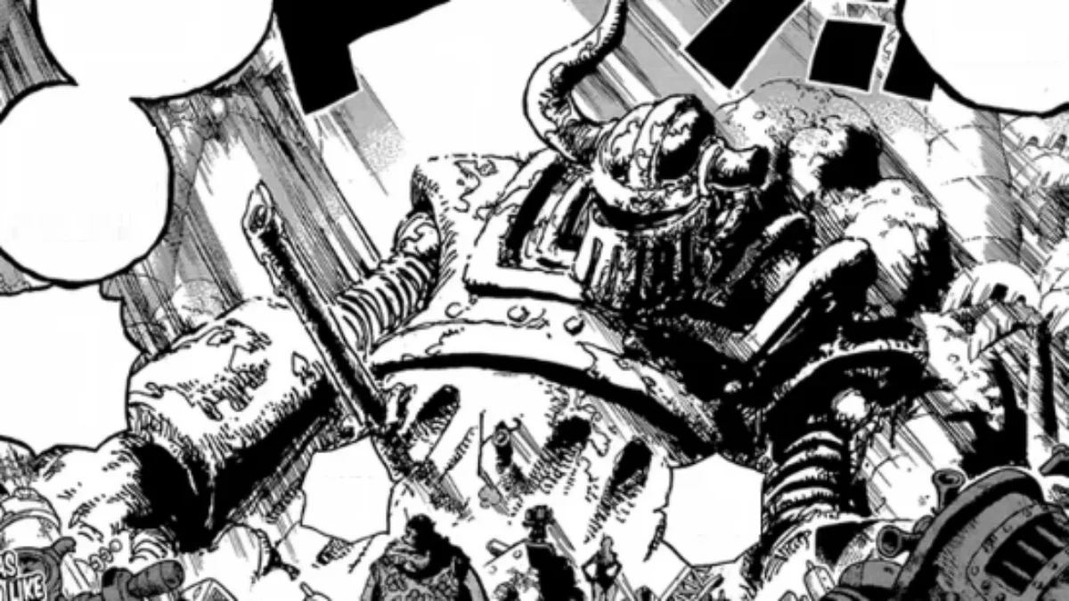 Spoiler One Piece Chapter 1111: Robot Raksasa Kuno Bangkit, "Maafkan Aku, Joy Boy"