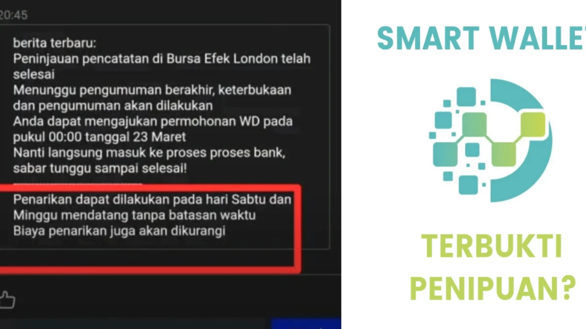 Titik Terang Aplikasi Smart Wallet, Benarkah Penarikan Lancar di Tanggal 30 Maret 2024?