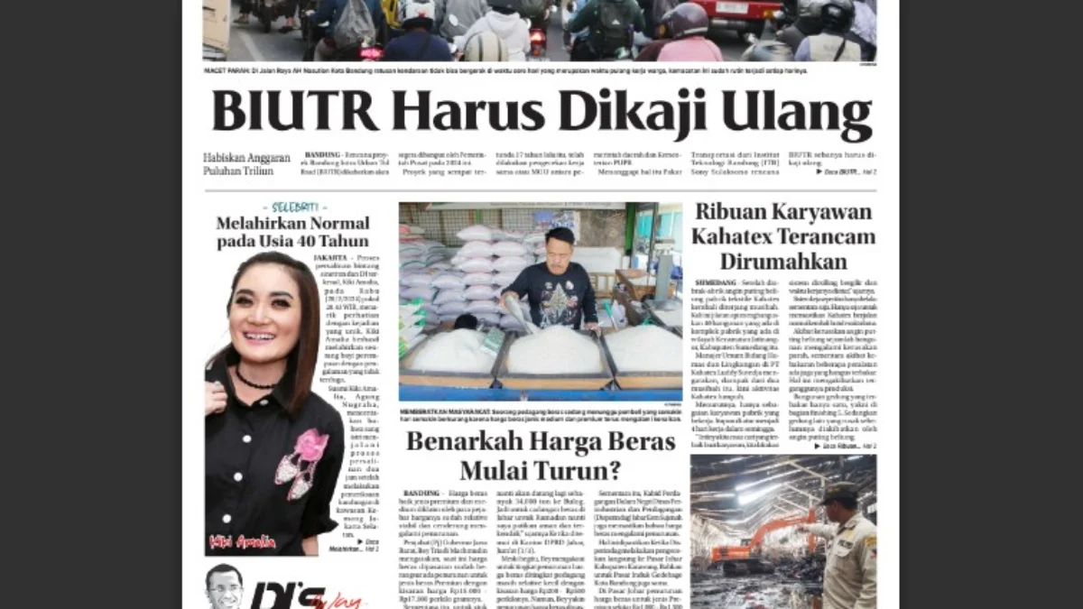 Epaper Jabar Ekspres Edisi Sabtu, 2 Maret 2024