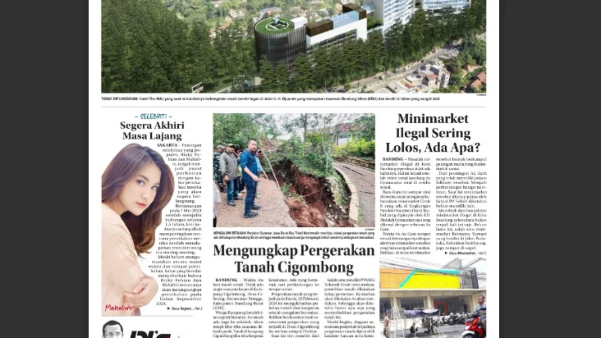 Epaper Jabar Ekspres 5 Maret 2024