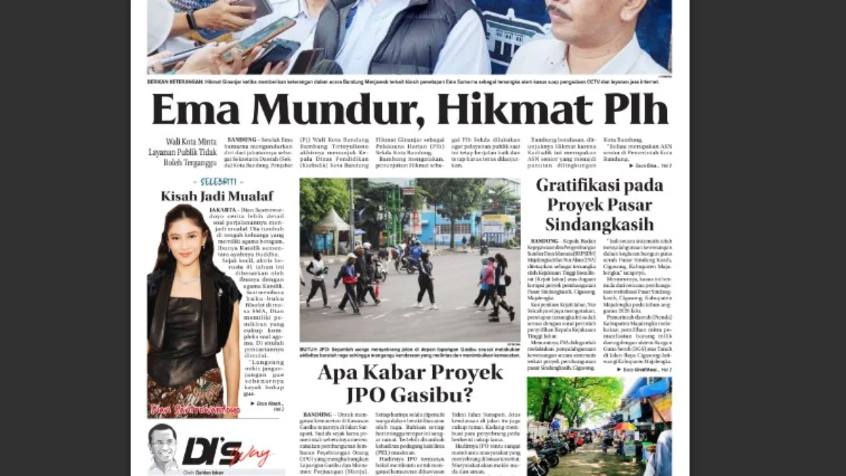 Epaper Jabar Ekspres 16 Maret 2024
