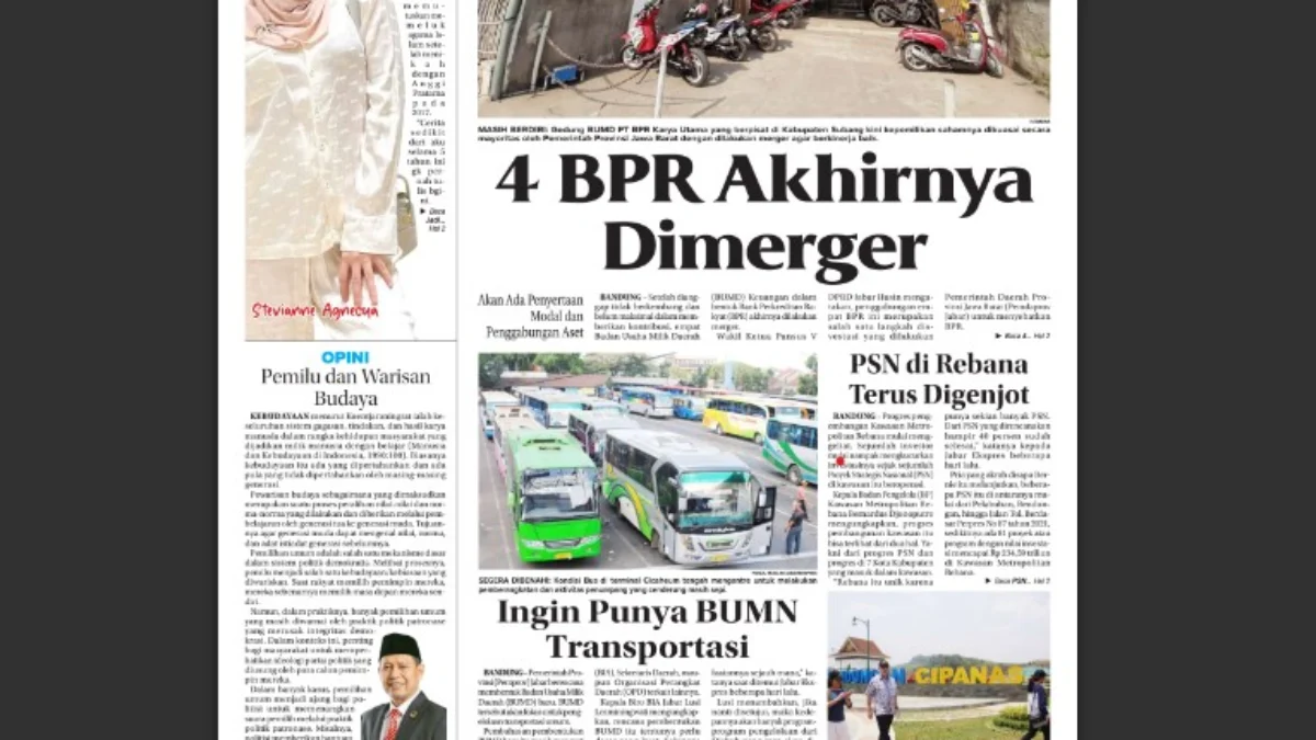 Epaper Jabar Ekspres 23 Maret 2024