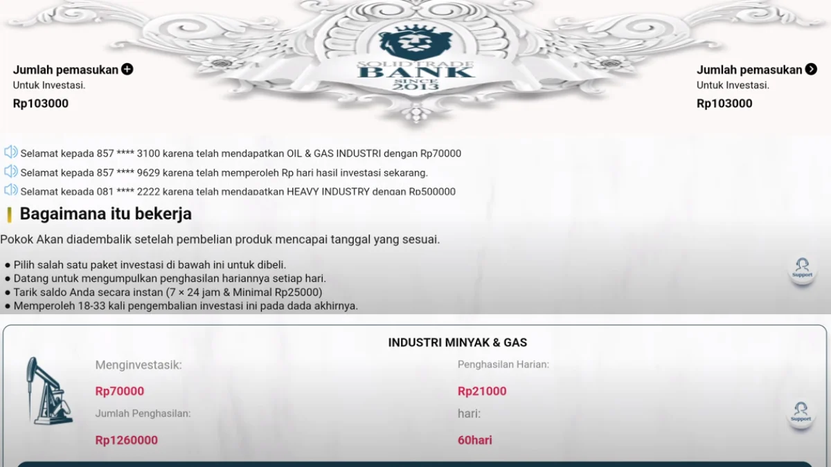 TERBARU! Aplikasi Pro StBank Penghasil Uang? Sebentar Lagi Akan Scam! TERBARU! Aplikasi Pro StBank Penghasil Uang? Sebentar Lagi Akan Scam!