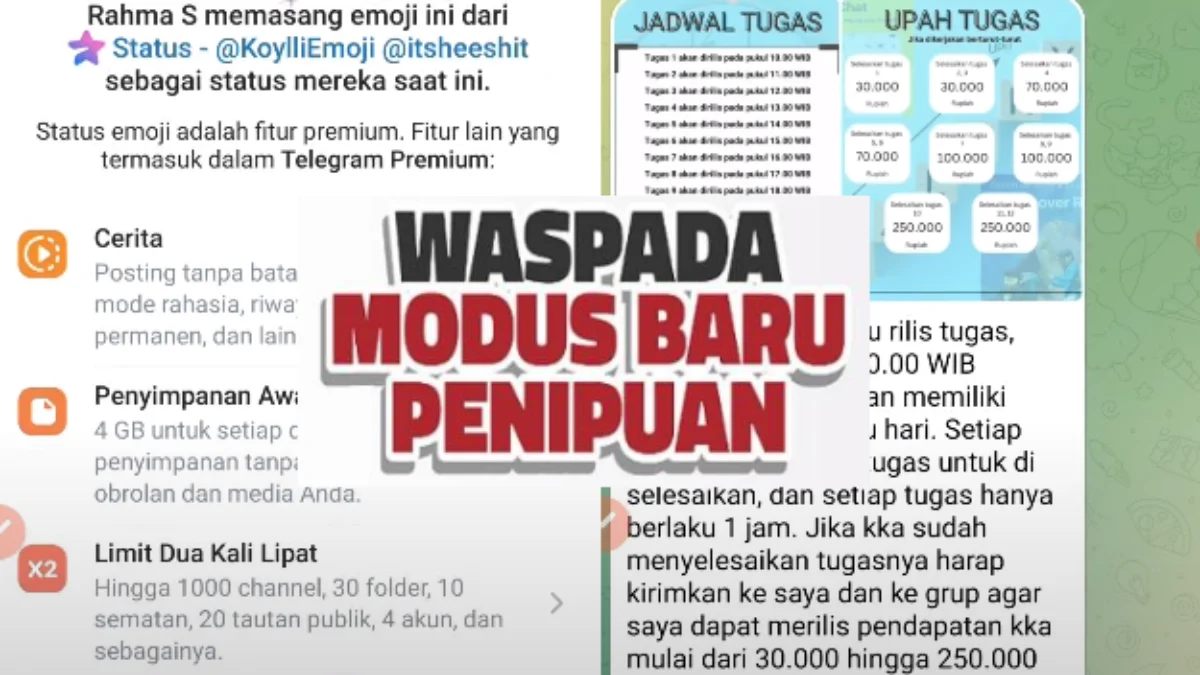 Aplikasi Penghasil Uang di Telegram Dibayar 30-250 Ribu per Hari!