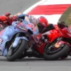 Terlibat Crash, Marc Marquez Sebut Bagnaia Terlalu Agresif
