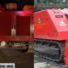 mengenal robot pemadam kebakaran saat gudang munisi meledak/ Kolase Instagram @humasjakfire