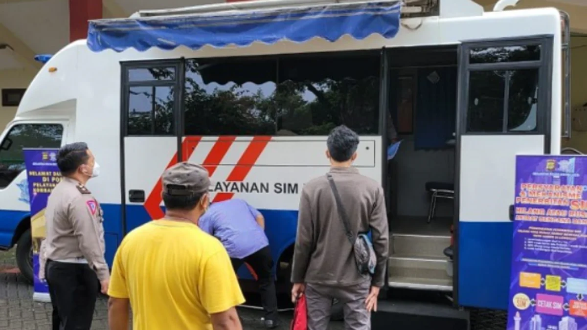 Ilustrasi Jadwal dan Lokasi Sim Keliling di Jakarta Hari ini Kamis 28 Maret 2024/ Dok. Humas Polri