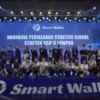 Salah satu kegiatan Smart Wallet di luar Negeri, dan saat ini Aplikasi SMart Wallet mengaku sedang diaudit.