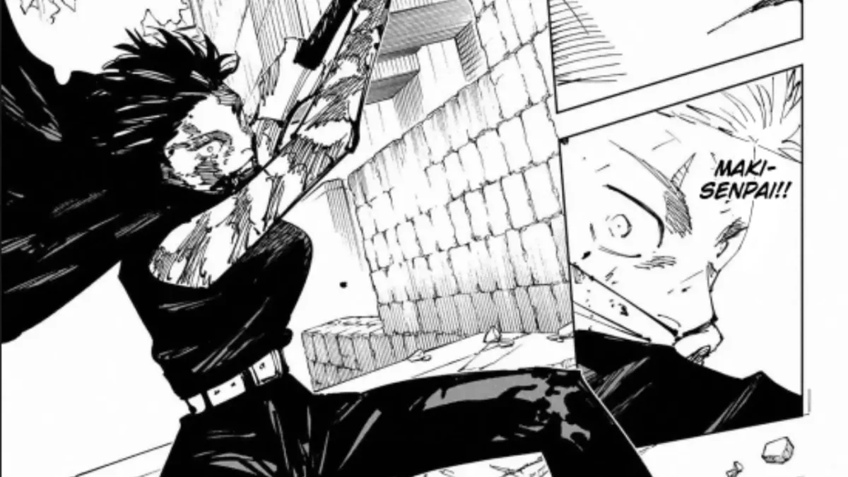 Spoiler Jujutsu Kaisen Chapter 255: Maki Tampil Sangat Beringas hingga Mampu Menebas Lengan Sukuna!