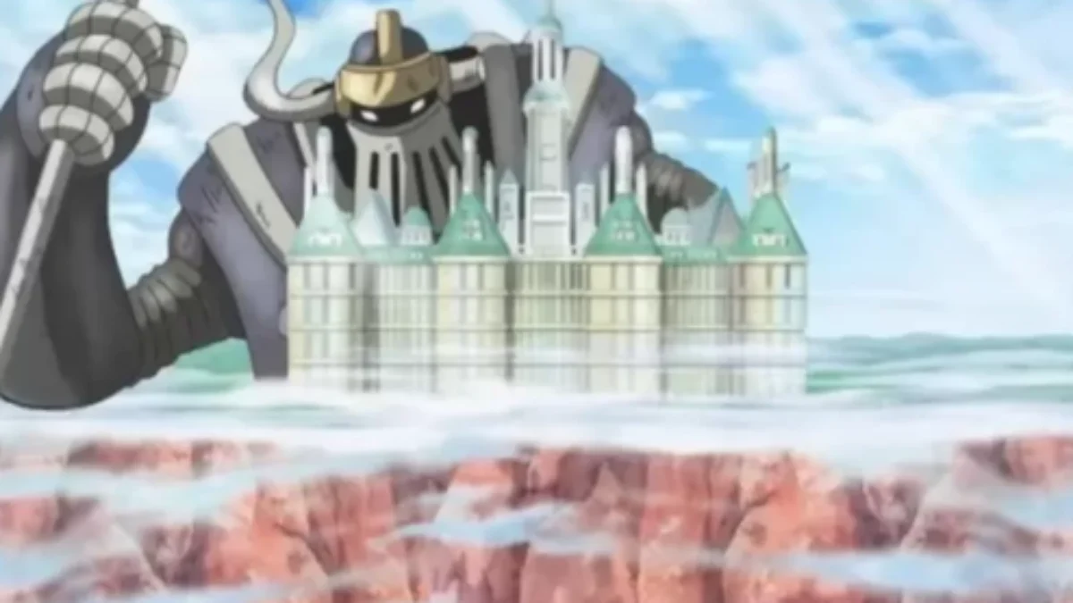 One Piece: Misteri Robot Kuno yang Menyerang Mariejoa
