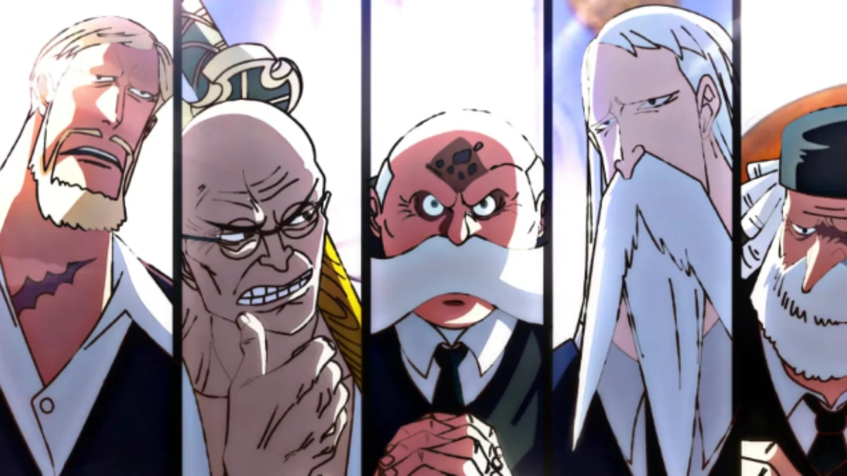 Mengungkap Kekuatan Buah Iblis Para Gorosei di One Piece Chapter 1110