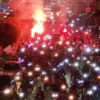 Bobotoh Sambut Kedatangan Persib Bandung Usai Pecundangi Persija Jakarta