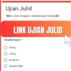 Link Ujian Julid Google Form Viral/ Tangkap Layar Google Form