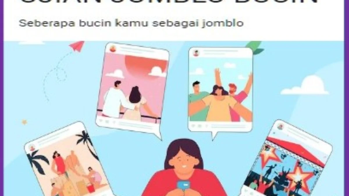 Link Tes ujian Jomblo Bucin via Google Form.