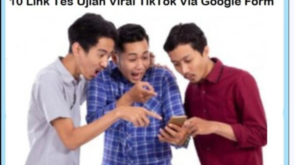 ILUSTRASI 10 Link UJian Viral via Google Form. (freepik)