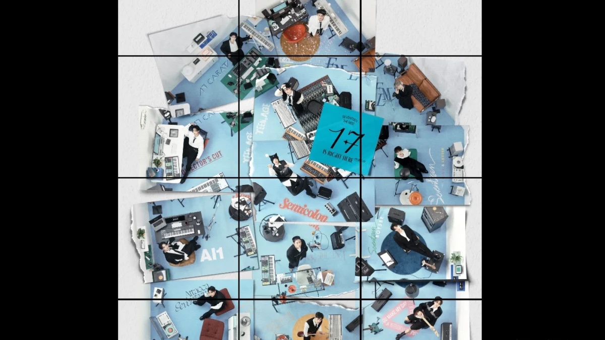 SEVENTEEN dengan Album terbarunya 17 IS RIGHT HERE.