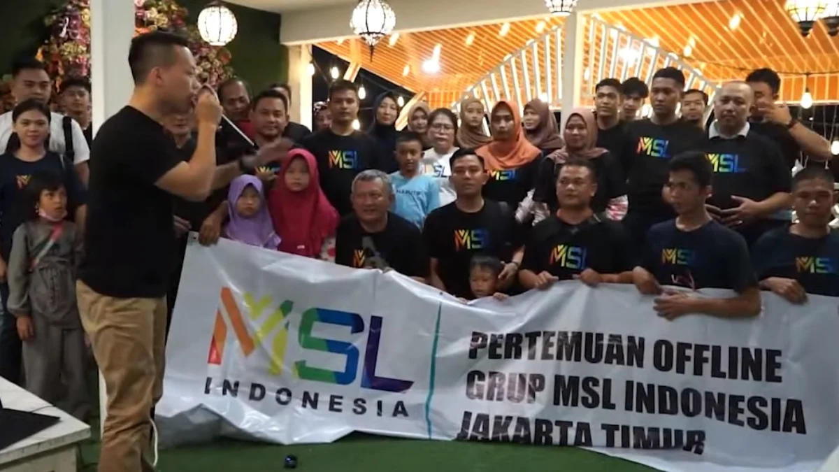 Tak Jadi Scam, Aplikasi MSL Malah Gelar Konfrensi Offline di Jakarta Timur