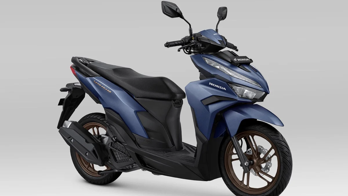 Tampilan terbaru New Honda Vario yang makin sporty.