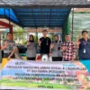 Bio Farma menyerahkan bantuan alat pembuat kue kepada Lapas Perempuan Sukamiskin Bandung (30/04)