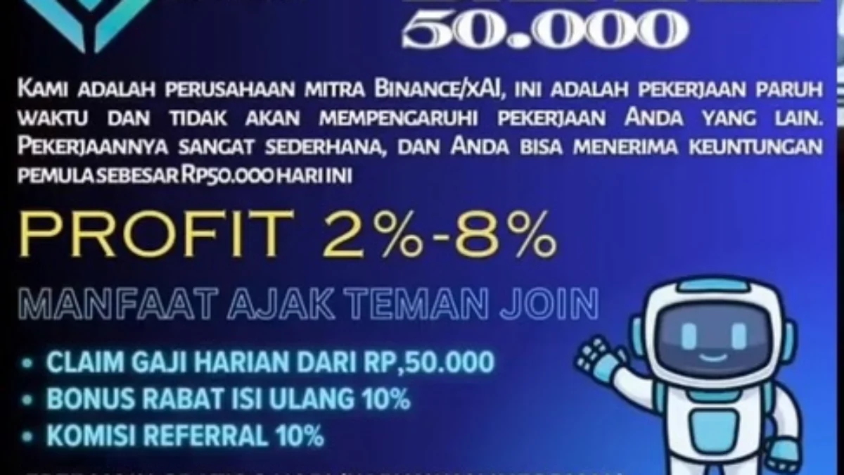 Salah satu Fleyer promosi aplikasi BAXAI yang disebut pengganti Smart Wallet.