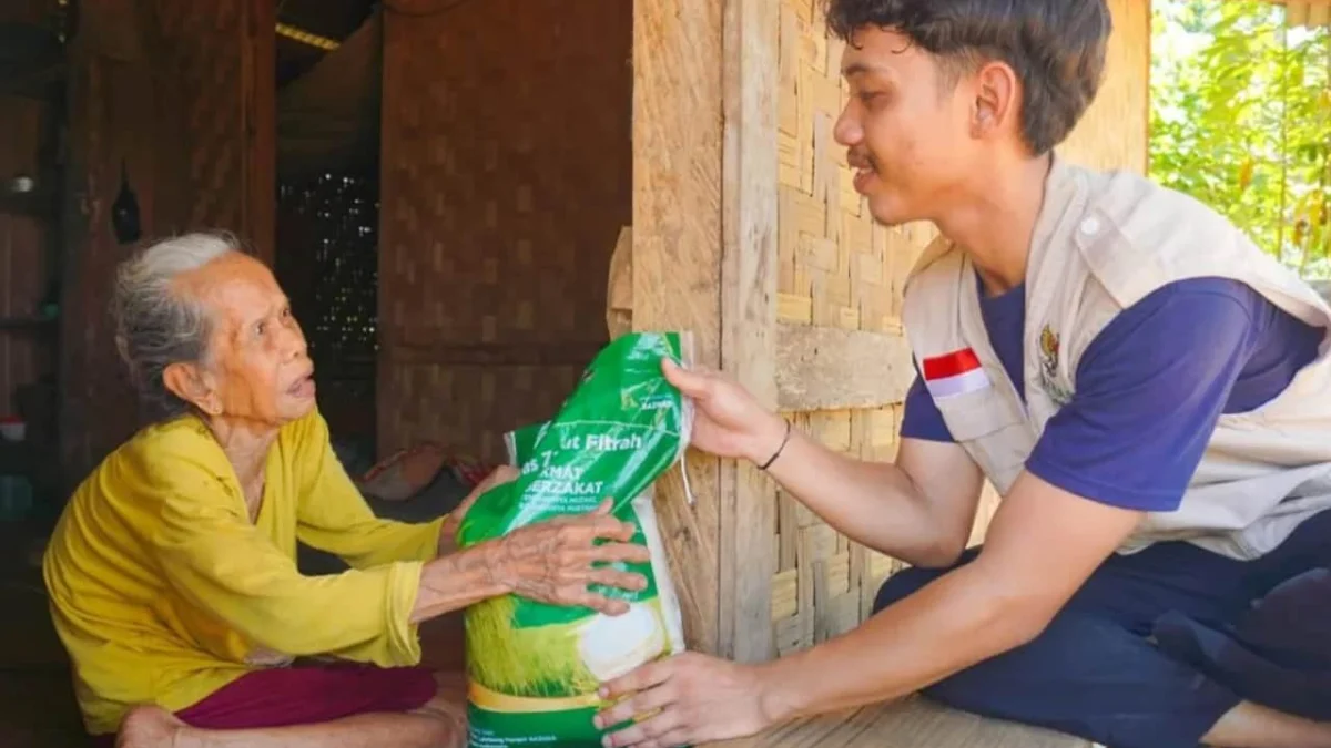 Kebahagiaan Menjelang Idulfitri, BAZNAS Distribusikan 137 Ribu Paket Beras Zakat Fitrah
