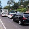 Volume Kendaraan Roda Dua di Jalur Nagreg Menurun