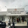 Kantor sekretariat KPU Kota Sukabumi. Riki/Jabar Ekspres