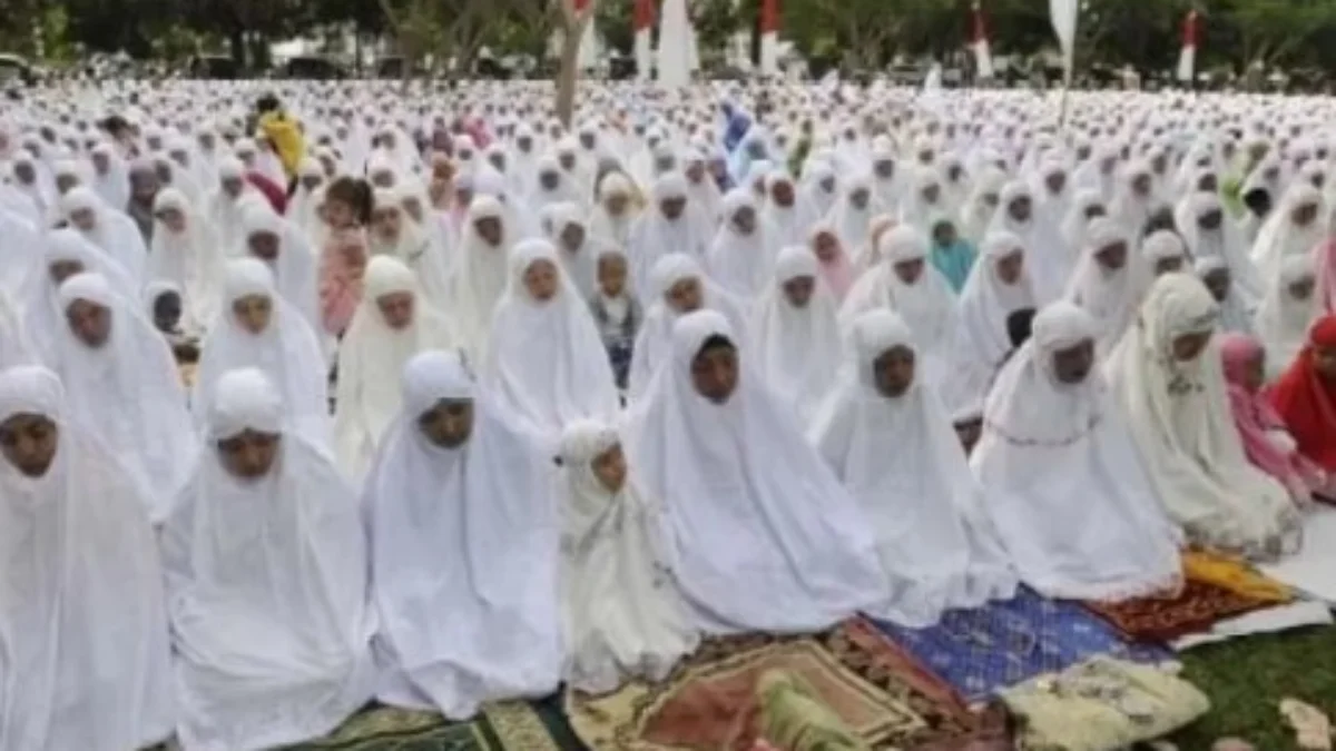ILUSTRASI lokasi Sholat Idul Fitri 1445 Hijriyah.